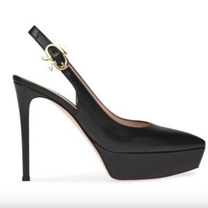 Gianvito Rossi  Dasha Sling Back Leather  Size : 41.5 Europe / 11.5 B NIB